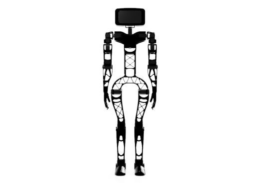 Aster适合3D打印的人形机器人模型3D图纸 IGES STL格式缩略图
